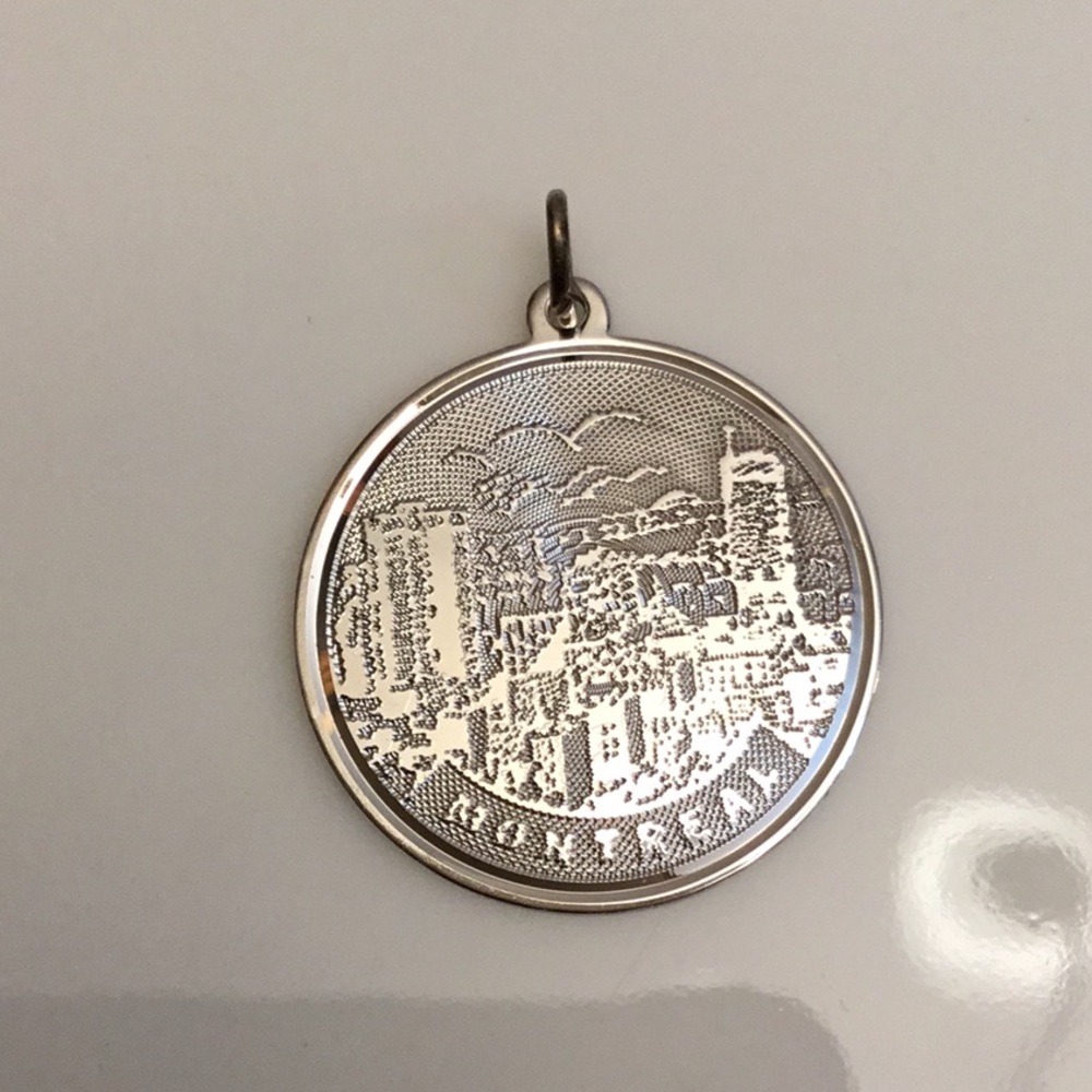 Montreal sterling pendant